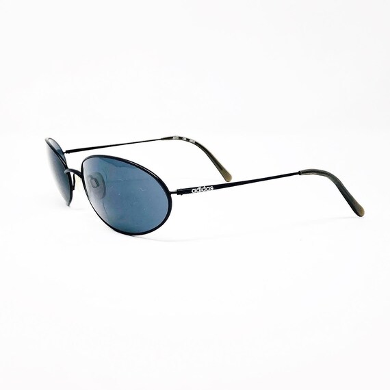 Vintage 1990's Adidas Black Oval Sunglasses