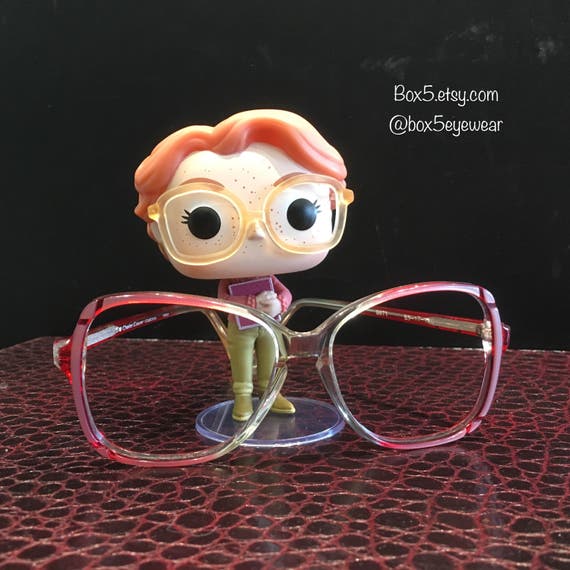 Vintage 1980's Charlie Couver Oversized Plastic Ey
