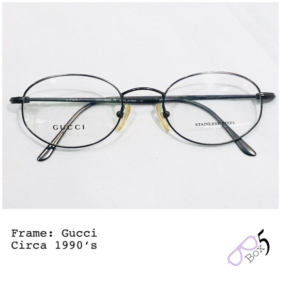 gucci round eyeglasses