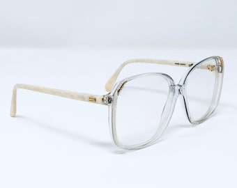 1980's Silhouette Oversized Plastic Eyeglasses made in Austria
