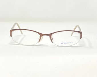 Vintage 1990's Burberry Semi-Rimless Eyeglasses