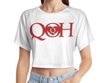 QOH Kurzarm Crop Top