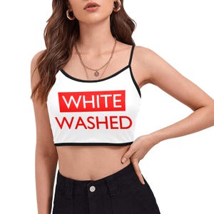 White Washed top, Sexy, QOH, Colonized, Bleach Bunny, Raceplay, Kink, Fetish, Interracial, Sissy, NSFW, BWC, Kinky, Queen of hearts