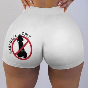 Bootyshort alleen bareback