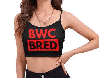 Crop Top von BWC Bred mit Spaghettiträgern