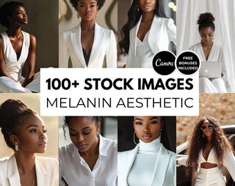 Melanin Stock Photo Faceless Social Media, Boss Babe Aesthetic Stock Photos, Pinterest Black Girl Stock Images, Business Woman Stock Images