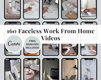 160 Faceless Marketing Videos, Working Reels, Faceless Digital Marketing Videos, Digital Marketing Reels Work From Home Video