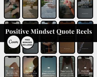 Inspirational Reel, Motivational Video Instagram Reels, Positive Mindset Quotes, Instagram Digital Marketing Reels, Instagramable Quotes