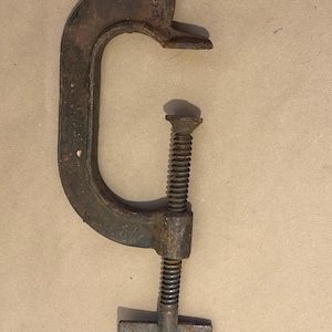 Large 5” Antique C Clamp