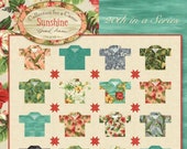 Sunshine Hawaiian Shirt Quilt Pattern - by Moda - Paper Pattern