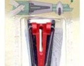 Clover Bias Tape Maker - 3/4" (18mm) - Create your own bias tapes - Bias Tape Maker - red - Bias Tape Maker