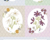 Moda Fabric - Seaglass Summer by Sweetfire Road - 43187 11 - Cotton -Panel with quote and blocks - Panel 24"x44" Blocks 13"x22" & 11"x14"