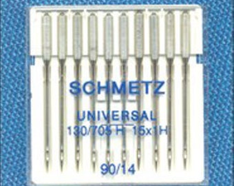 Schmetz Universal Sewing Machine needles - 10 pack - 90/14 - Schmetz Needles for your sewing machine