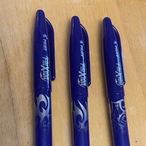 Water Erasable Fabric Pen Fabric Marker Roller Ball Water Erase