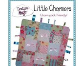 Little Charmers Pattern - by Annie - A Paper Pattern - a fabric for a small baby blankie and block to engage all five senses -Sewing pattern