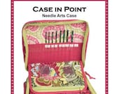 Case in Point Bag - by Annie - A Paper Pattern - For a spacious Organizer Bag - Needle artists stylish case to carry all tools