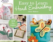 Easy to Learn Hand Embroidery - Sewing pattern book - paperback - 48 pages - Hand Embroidery