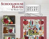 Schoolhouse Haven - On Wonder Lane BOM - Art to Heart - Paper Pattern - pattern for Quilt plus assorted projects - Quilt pattern  #9