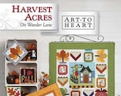 Harvest Acres - On Wonder Lane BOM - Art to Heart - Paper Pattern - Applique pattern for Quilt plus assorted projects - Quilt pattern  #11