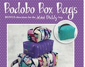 Bodobo Box Bags - from Bodobo Bags by Ticklegrass Bags. Fully lined bags - no exposed seams.  4 sizes - Zipper pouch