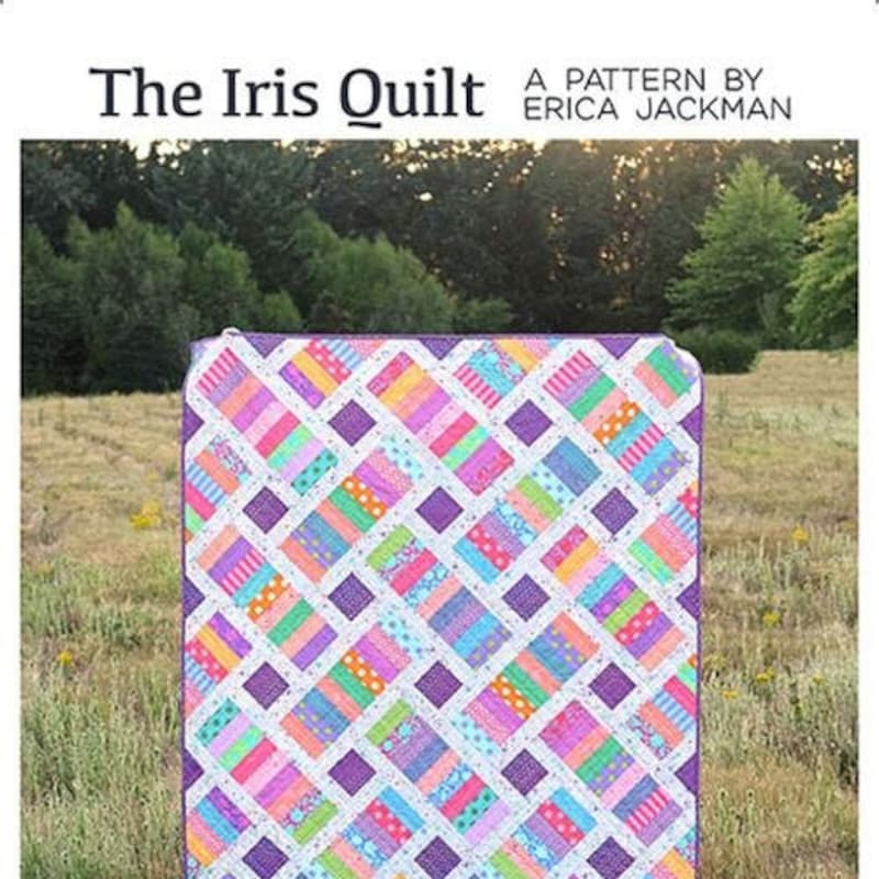 Iris Quilt Pattern - Etsy