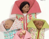 Slumber Party - by Terry Atkinson - Atkinson Designs - Paper Pattern for sleeping bags for dolls and teddy bears