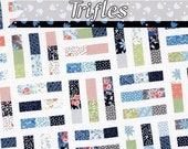 Trifles - by Sarah Price for It's Sew Emma - Paper Pattern -  Great for Jelly Rolls and 2 1/2 inch strips - a quilt pattern in 4 sizes