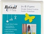 Bosal Single-Sided Fusible foam interfacing - great for making bags - featured in the Boxy Tote - 36 inx58 in. - Fusible foam interfacing