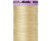 Mettler Silk Finish 100% Cotton Mercerized Thread - 50 wt. thread - Ivory color 0265 - Mettler Cotton for Piecing - 500m(547yd)