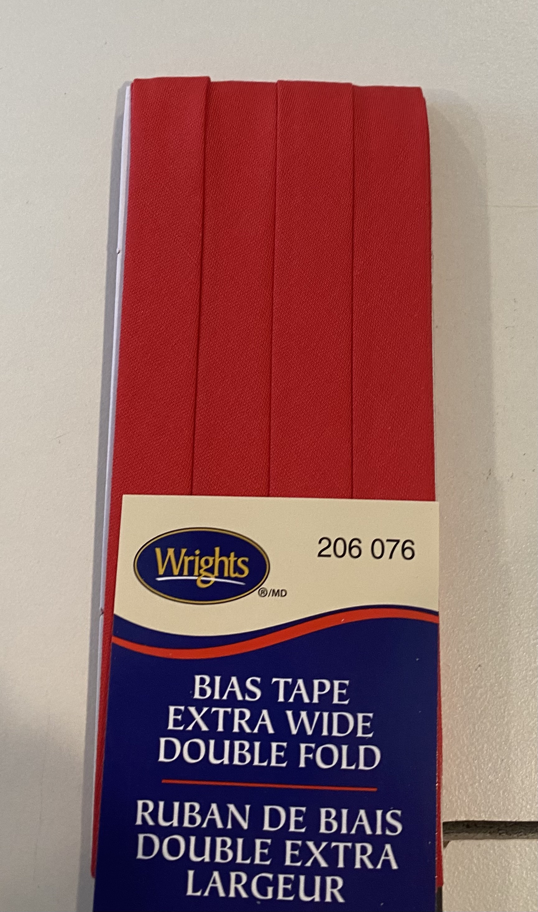 Extra wide double fold bias tape deals