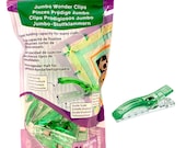 Clover Jumbo Wonder Clips - 24 ct. - Green