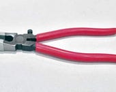 Key Fob Pliers for making Key fob wristlets - by Lazy Girl Designs - Sturdy red handles and plastic coated tips for attaching the hardware