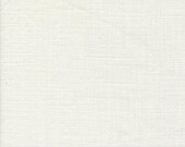 Moda Fabric - Panache 44" Cotton Slub 12221 11 - by Pieces to Treasures - white - 1/2 yard - great for garments and home decor