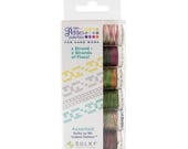 Sulky Cotton Petites - 12 wt - 6 count - Embroidery Thread - Santa's Workshop Collection - hand sewing for embroidery projects