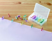 Clover Mini Wonder Clips - 50 ct. - Assorted Colors