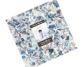 Moda Fabric - Larking Layer Cake-  by Janet Clare - 24630 LC- 10 inch squares - 42 pieces - Layer Cake - squares - Moda Layer Cake