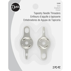 Dritz Tapestry and Embroidery Needle Threader - Metal - 2 ct.
