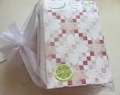 Muse Quilt Kit with Muse Fabric by 3 Sisters - pattern Easy Street One by Lavender Lime 54"x72" - included fabric for quilt top & binding