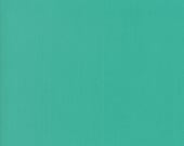 Moda Fabric - Bella Solids - Caribbean (light teal) - 1/2 yard - 9900 86 Caribbean teal - Cotton Fabric