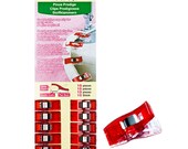 Clover Wonder Clips - 10 ct. - Color red