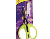 Karen Kay Buckley's PerfectScissors - 4 inch micro-serrated Embroidery scissors -  Small - Lime Green - KKB002 - 4 inch