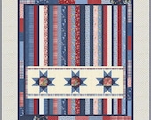 God Shed His Grace Quilt Kit with Grand Haven Fabric - pattern by LavenderLime 74"x78" -included Moda quilt top & binding fabric