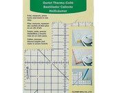 Clover Hot Hemmer - Heat Resistant ruler guide for accurate hemming
