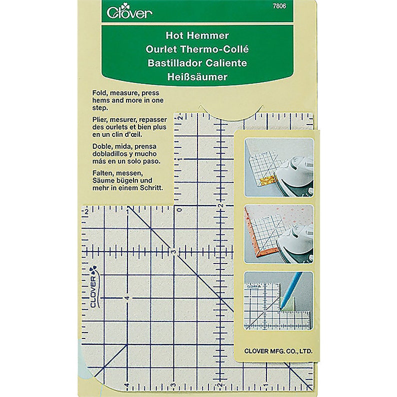 1buycart Hot Hem Ruler Professional Sewing Ironing Heat Resistance For
