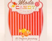 Moda Candy - Oh Sew Sweet - 38 page booklet - Paper Copy - 18 Projects Moda Candy Squares - Mini Charm Packs-Patterns for 2 1/2 inch squares
