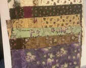Fabric sample Bundle by Holly Taylor for Moda - out of print - new - 37 sample pieces ranging from 12x8.5 to 12x15