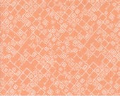 Moda Fabric - Foraged, Found and Hand Me Down - Fancy That Design House by Stephanie Silwinski - light coral and white - 45635 19-1/2 yard