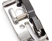Annie's 1/4" snap-on quilting foot with guide - Presser foot for 1/4" seam allowance when piecing-all metal-fits most snap on machines