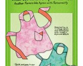 Church Ladies' Apron Pattern - by Mary Mulari - One size fits most - Paper Pattern for a vintage apron with modern style and details