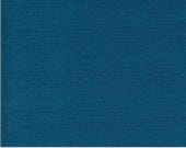 Moda Fabric - Thatched by Robin Pickens - 48626 136 - Thatched Horizon - blue green color - 1/2 yard - reads solid - Thatched design